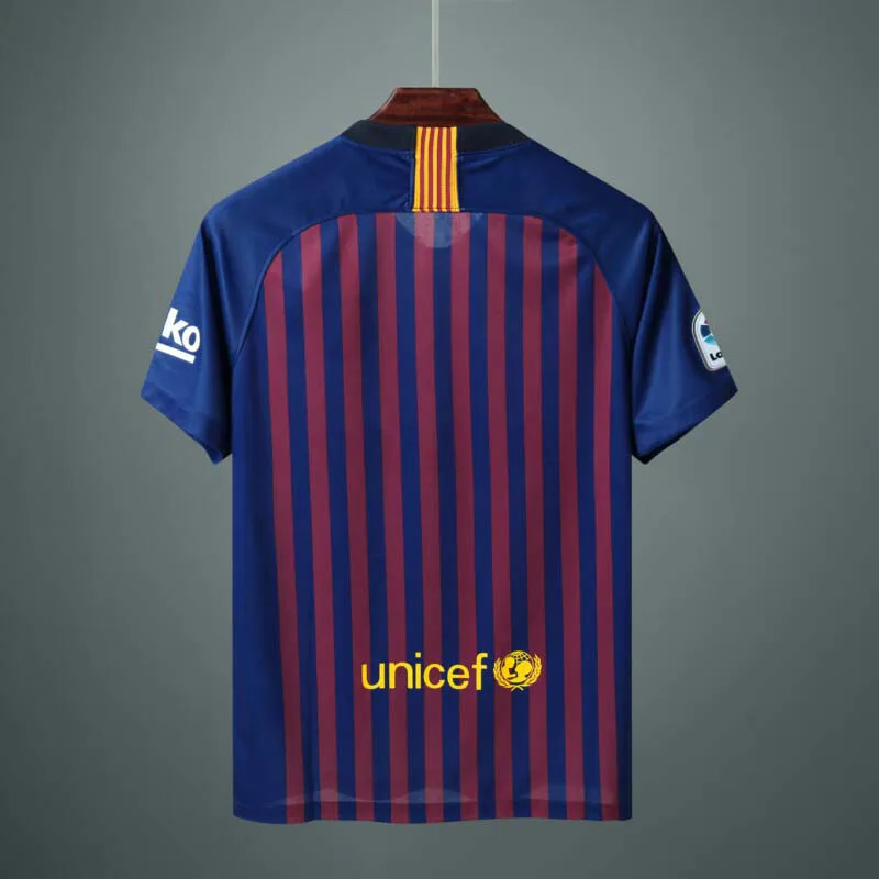 2018/2019 Retro Barcelona Camiseta de Fútbol Local Calidad Tailandesa