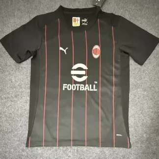 2025/2026 Camiseta de Fútbol Negra Edición Especial del AC Milan Calidad Tailandesa