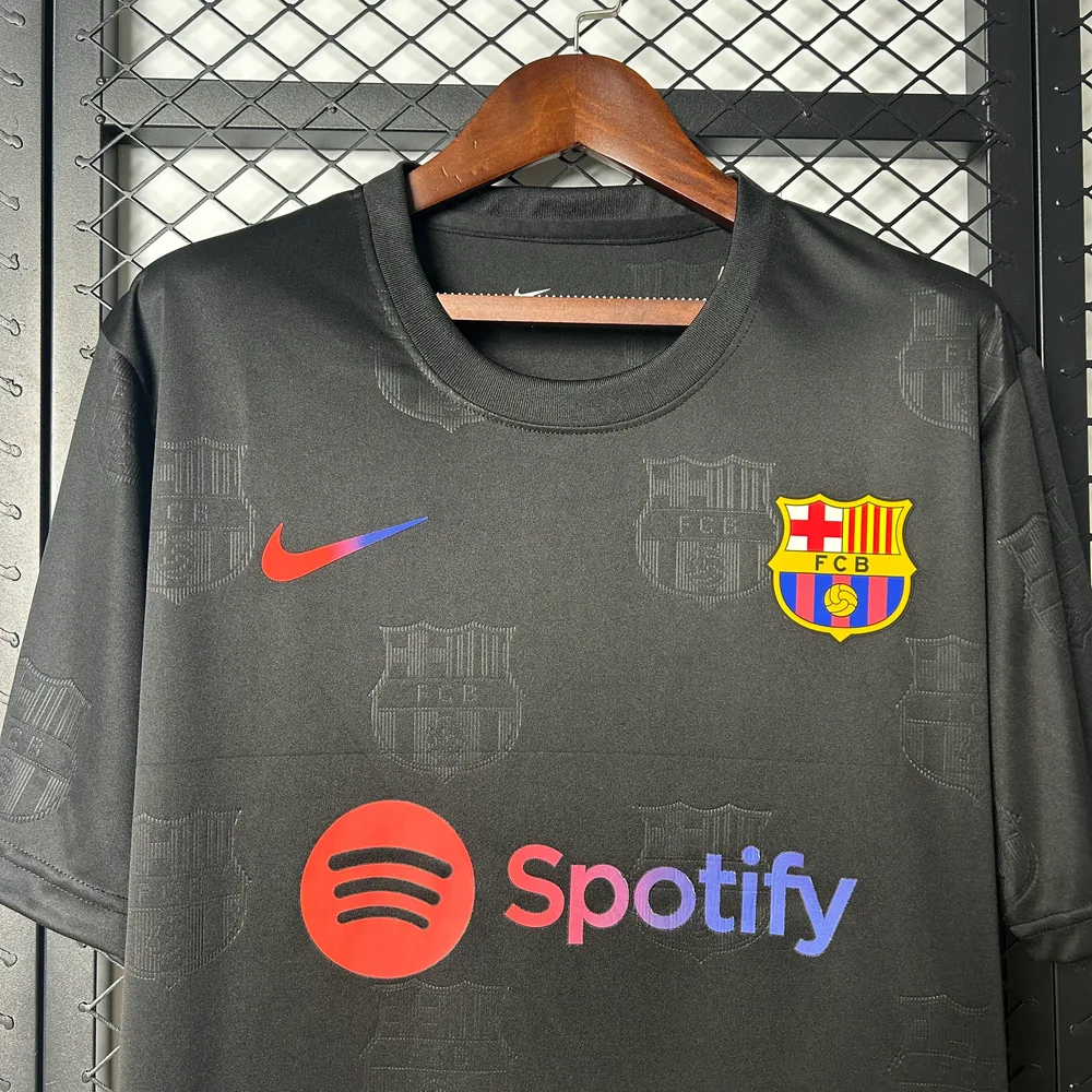 2025/2026 Camiseta Edición Especial Capítulo Negro Barcelona Calidad Tailandesa