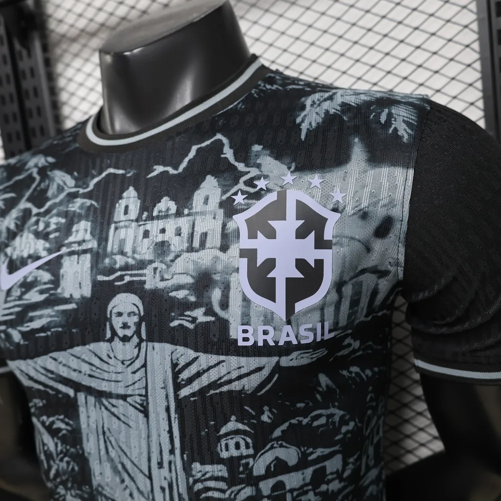 Camiseta de Fútbol Edición Especial Selección de Brasil Versión Jugador 2026 AAA calidad fan
