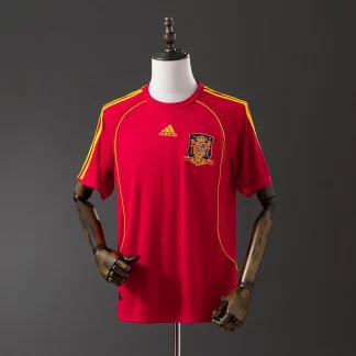 2008 Retro España Local Camiseta AAA calidad aficionado