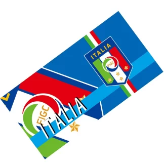 Toalla de playa de fútbol de aficionado de Italia