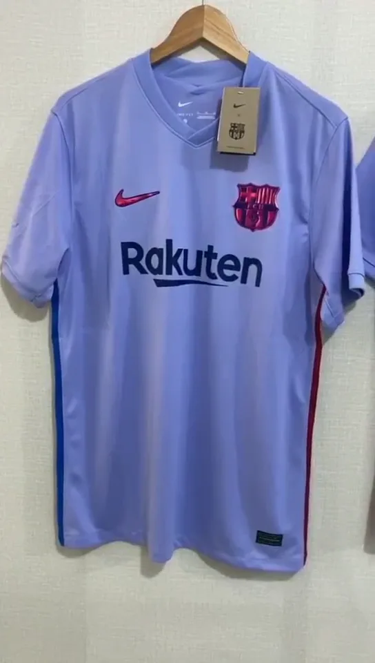 Camiseta de Fútbol Barcelona Visitante 2021/2022 Calidad Thai