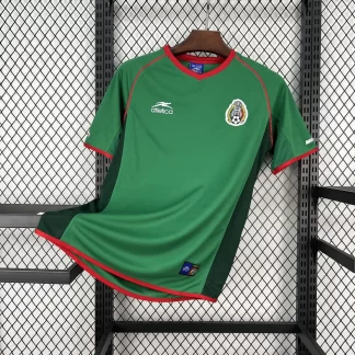 Camiseta Retro Selección Nacional México Local 2002 AAA calidad aficionado