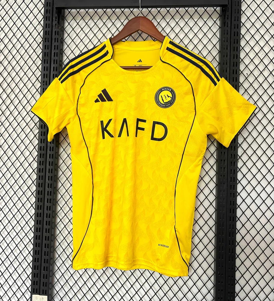 2025/2026 Al-Nassr Primera Equipación Fútbol Camiseta Calidad Tailandesa
