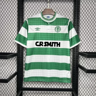 Camiseta de Fútbol Retro Local Celtic 1987/1988 Calidad Tailandesa
