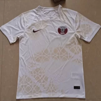 Camiseta de fútbol visitante de Catar para la Copa Mundial de la FIFA 2022