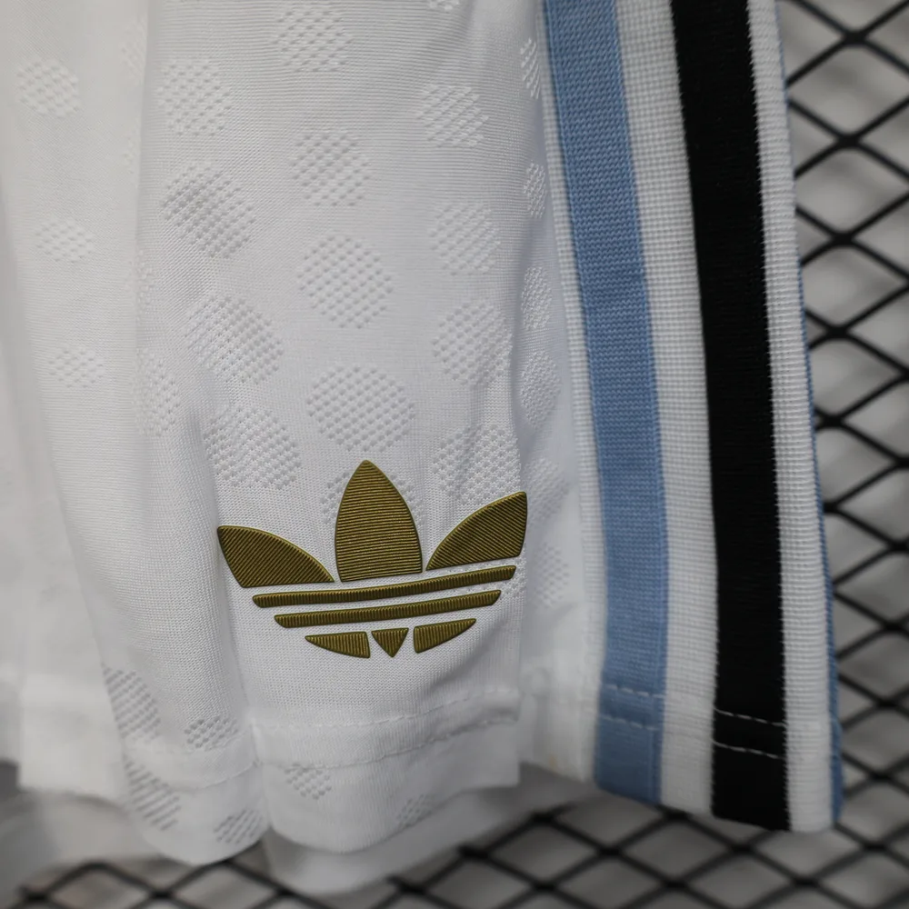 Pantalón corto blanco local de la Selección Argentina 2026 Versión Jugador AAA calidad aficionado