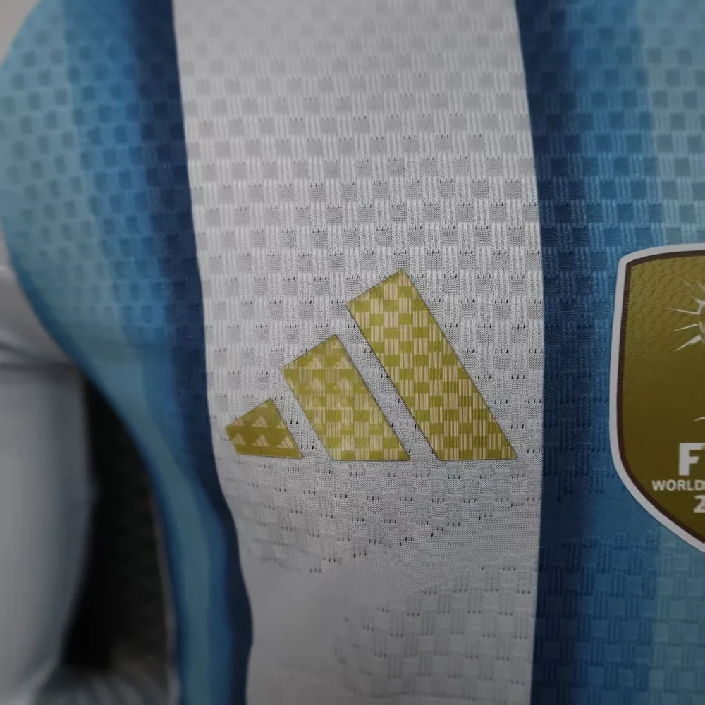 Camiseta Local de Argentina Versión Jugador Manga Larga 2026 Calidad Thai