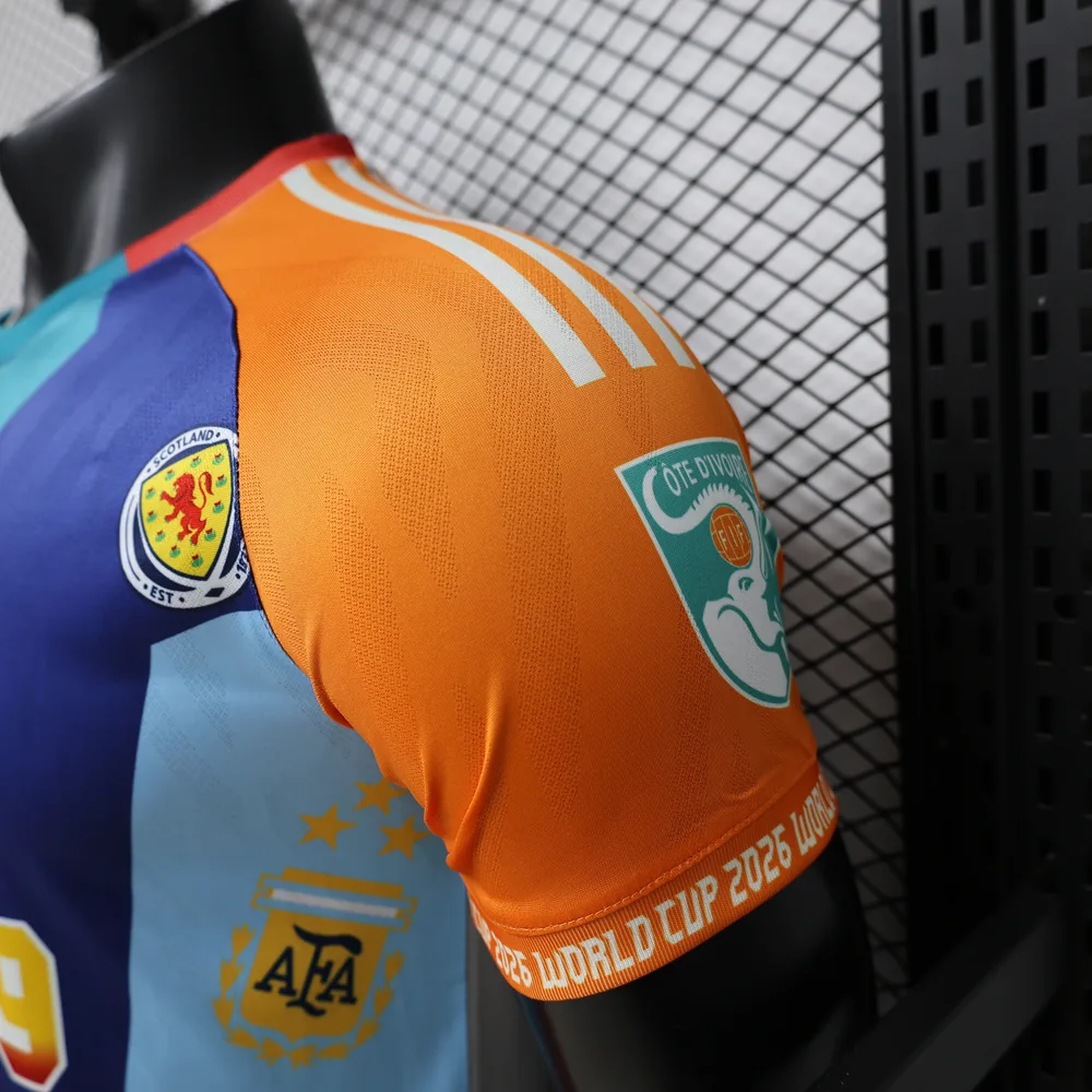 Camiseta de Fútbol Edición Especial de la Selección Nacional de la Copa del Mundo Versión Jugador 2026 AAA calidad para aficionados