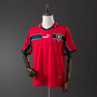 Camiseta Retro 1998 Marruecos Visitante AAA calidad fan