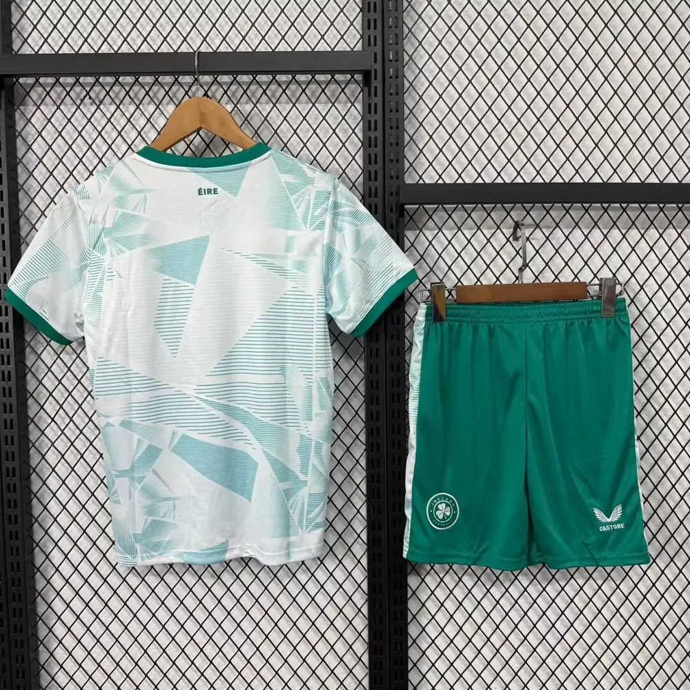 2025/2026 Irlanda Visitante Camiseta de Fútbol Calidad Tailandesa Talla Infantil