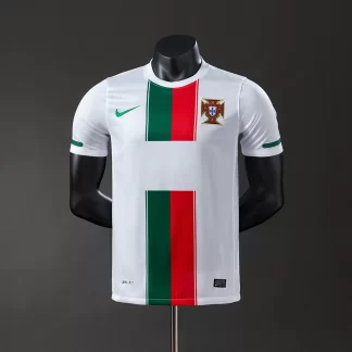 2010 Retro Versión Jugador Portugal Visitante Camiseta AAA calidad aficionado