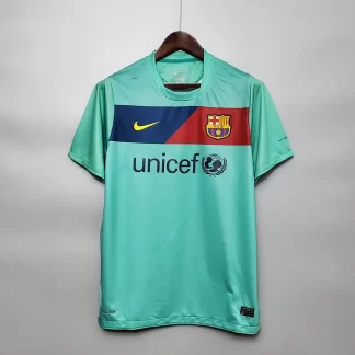 2010/2011 Retro Barcelona Equipación Visitante Camiseta de Fútbol Calidad Tailandesa