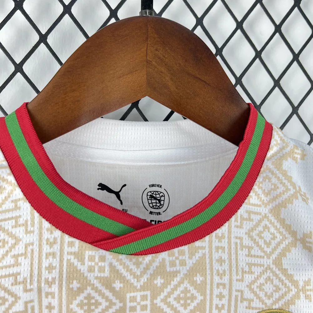 2026 Jersey de la Selección de Marruecos Visitante AAA Grado Fan Talla Infantil
