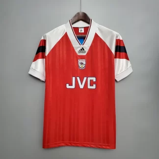 Camiseta de Fútbol 1992/1993 Retro Arsenal Local Calidad Tailandesa