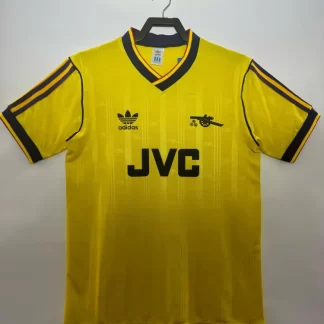 Camiseta de Fútbol Retro Visitante Arsenal 1986-1988 Calidad Tailandesa