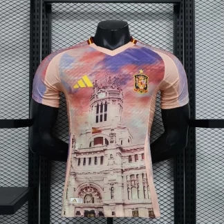 Edición Especial 2024 Versión Jugador España Camiseta de Fútbol AAA calidad fan