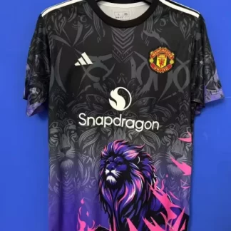2025/2026 Manchester United Camiseta de Fútbol Pre-Entrenamiento Calidad Tailandesa