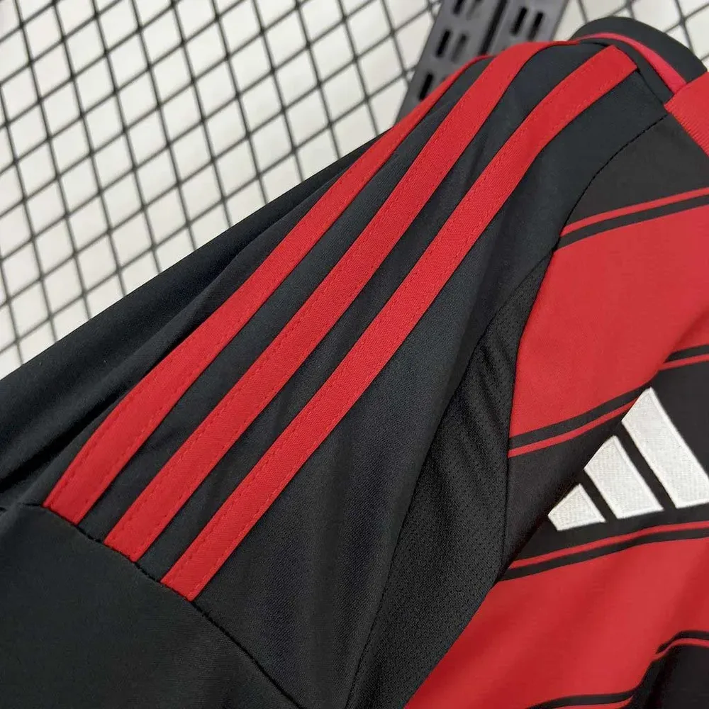 2025/2026 Flamengo Manga Larga Local Camiseta Fútbol Calidad Thai