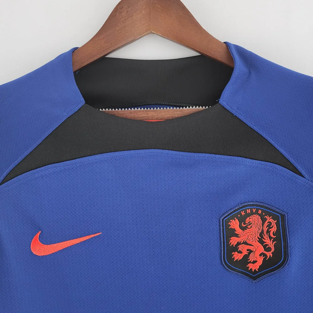 Camiseta Visitante de la Selección de Países Bajos para el Mundial 2022