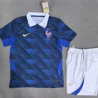 Camiseta de fútbol de local de Francia 2026 Calidad Tailandesa 1:1 Talla infantil