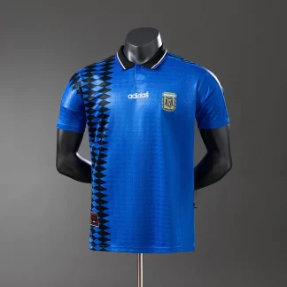 Camiseta Retro 1994 Versión Jugador Argentina Away AAA calidad fan