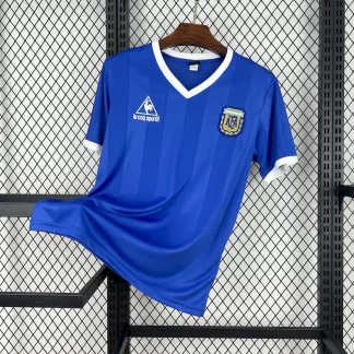 1986 Camiseta Visitante Retro Selección Argentina Calidad Tailandesa