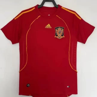 Camiseta de Fútbol Local Retro España 2008 Calidad Tailandesa