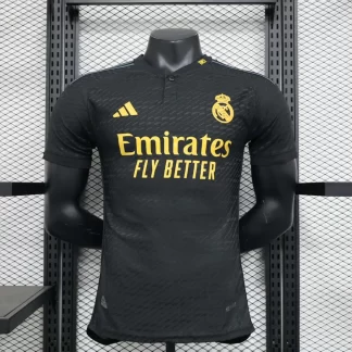 2023/2024 Versión Jugador Real Madrid Camiseta de Fútbol Tercera Visitante Calidad Tailandesa