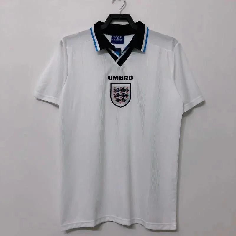1996 Retro Inglaterra Local Camiseta Fútbol