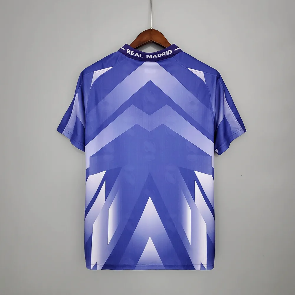 Camiseta Visitante Retro del Real Madrid 1996/1997 Calidad Tailandesa