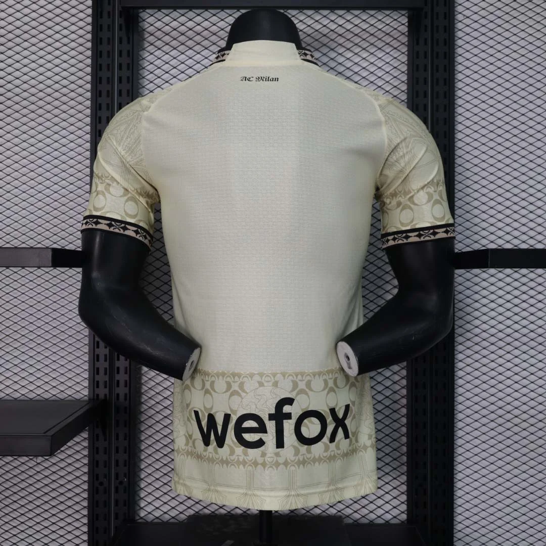 Camiseta Fútbol AC Milan Edición Conjunta Versión Jugador 2023/2024 Calidad Tailandesa