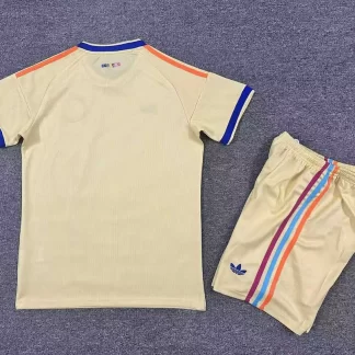 Camiseta de visitante de la selección de Curazao 2026, talla infantil, grado fan AAA
