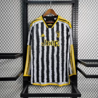 2023/2024 Manga Larga Juventus Local Calidad Tailandesa