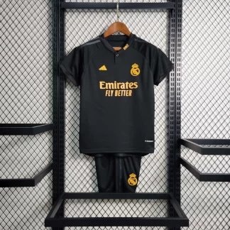 Camiseta de Fútbol Tercera Visitante Real Madrid 2023/2024 Talla Infantil