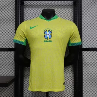 2024 Versión Jugador Brasil Camiseta Local