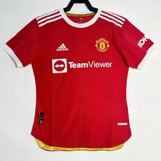 2021-2022 Retro Manchester United Equipación Local Camiseta de Fútbol Calidad Tailandesa