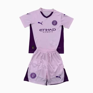 2024/2025 Girona Tercera Equipación Visitante Camiseta de Fútbol Calidad Tailandesa Talla Infantil