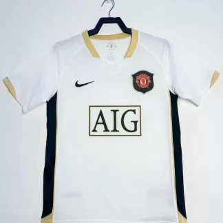 2006/2007 Retro Manchester United Equipación Visitante Camiseta de Fútbol Calidad Tailandesa