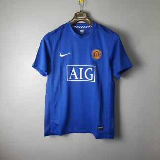 2007/2008 Retro Manchester United Camiseta de Fútbol Visitante Calidad Tailandesa