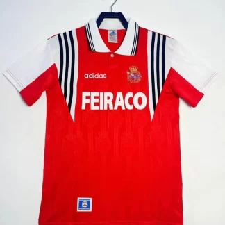 Camiseta de Fútbol Visitante Retro Deportivo 1997-1998 Calidad Tailandesa