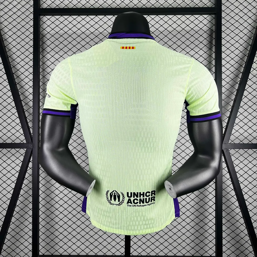 2025/2026 Versión Jugador Tercera Equipación Visitante Barcelona Camiseta de Fútbol Calidad Tailandesa