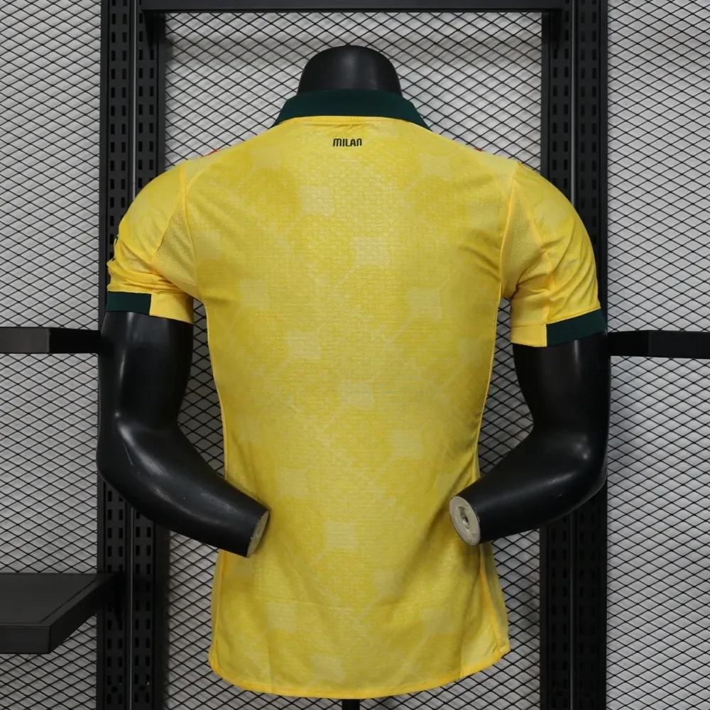 2025/2026 Versión Jugador AC Milan Camiseta Tercera Visitante Fútbol Calidad Tailandesa