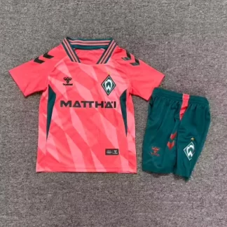 2026/2027 Camiseta de Fútbol Tercera Equipación Visitante Werder Bremen 1:1 Calidad Tailandesa Talla Infantil