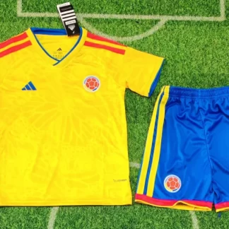 2026 Colombia Local Camiseta de Fútbol 1:1 Calidad Tailandesa Talla Infantil