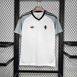 Uniforme Entrenamiento Prepartido Juventus Blanco 2024/2025 Calidad Tailandesa