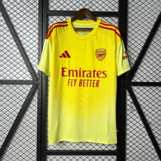 2025/2026 Arsenal Portero Amarilla Camiseta de Fútbol Calidad Thai