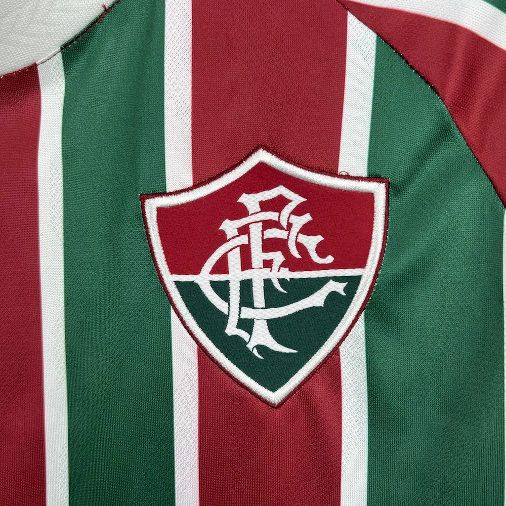 2025/2026 Manga Larga Fluminense Local Camiseta de Fútbol Calidad Tailandesa