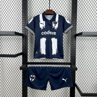 2025/2026 Camiseta de Fútbol Edición 80 Aniversario del C.F. Monterrey Calidad Tailandesa Talla Infantil